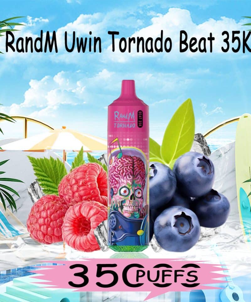 RandM UWIN Tornado Music 35000 Puffs（Ships by Full Box – Min. 10 pcs）