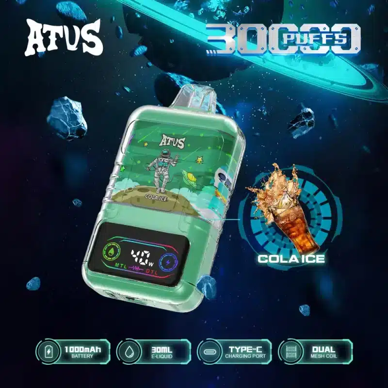 ATVS 30000 30K Puffs Original DTL/MTL Modes LCD Display Disposable Vape - Image 18