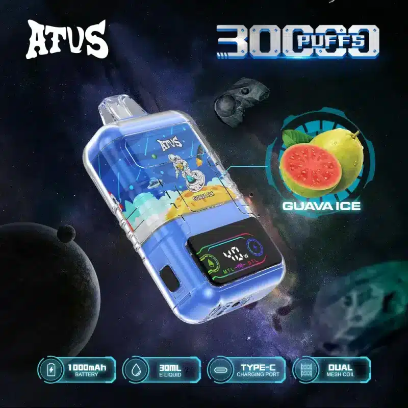 ATVS 30000 30K Puffs Original DTL/MTL Modes LCD Display Disposable Vape - Image 6